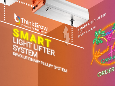 REVOLUTIONARY PULLEY SYSTEM - ThinkGrowSmart Light Lifter System