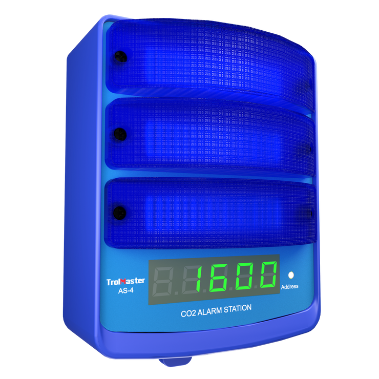 (AS-4) CO2 Alarm Station (Blue Light)