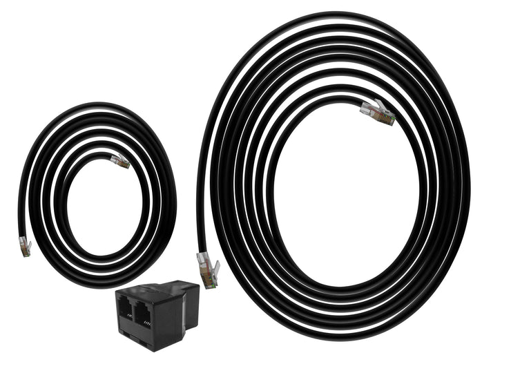 (ECS-1) RJ12 Extension Cable Set