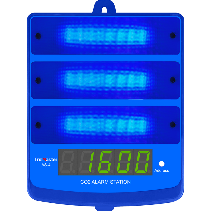 (AS-4) CO2 Alarm Station (Blue Light)