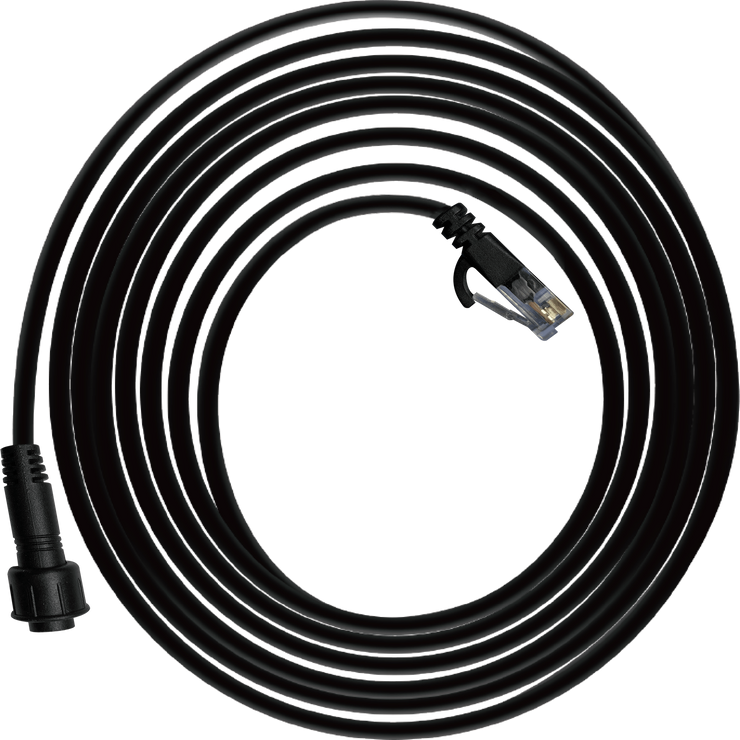 (ECS-9) 12ft RJ12 to 4-pin IP65 Connector Cable